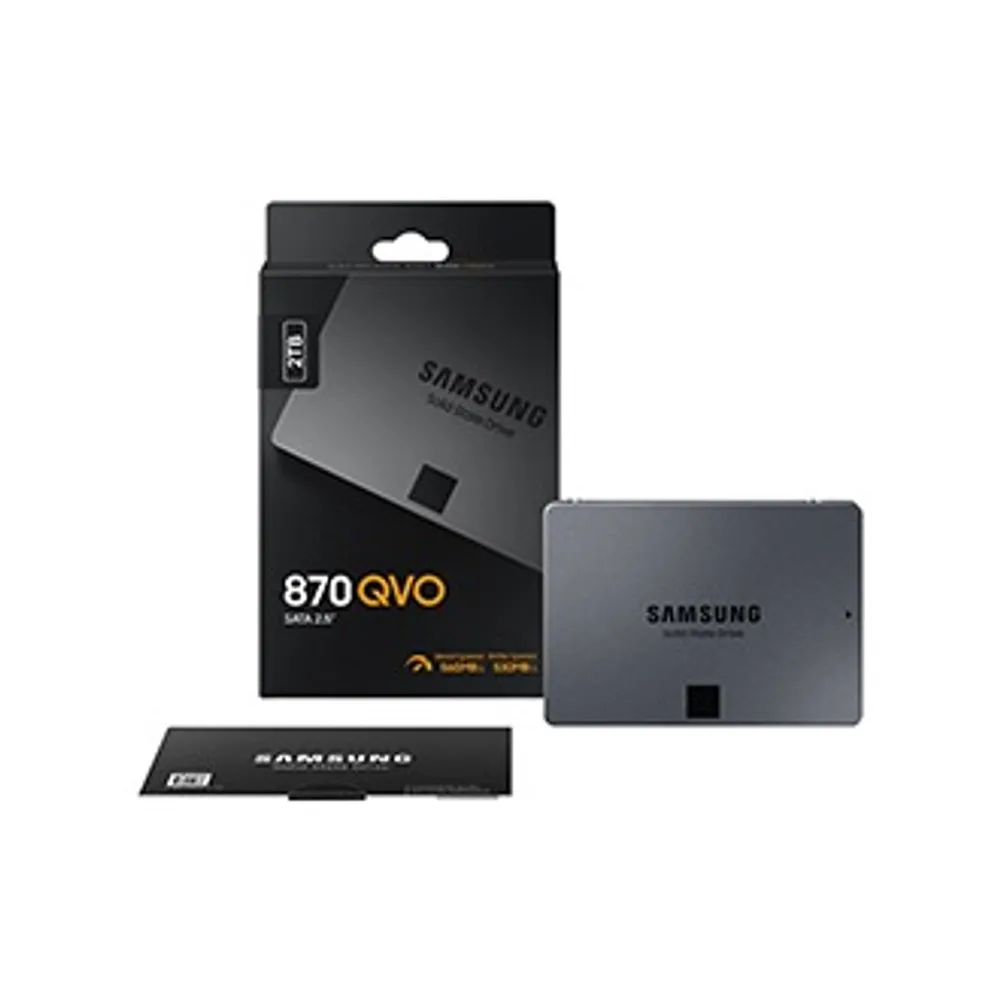 Samsung 870 QVO 2TB SATA 2.5" internal Solid State Drive (SSD) (MZ-77Q2TB/AM) | Samsung CA