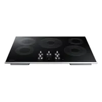 30" 5-Element Smart Electric Cooktop with Knob Controls | Samsung CA