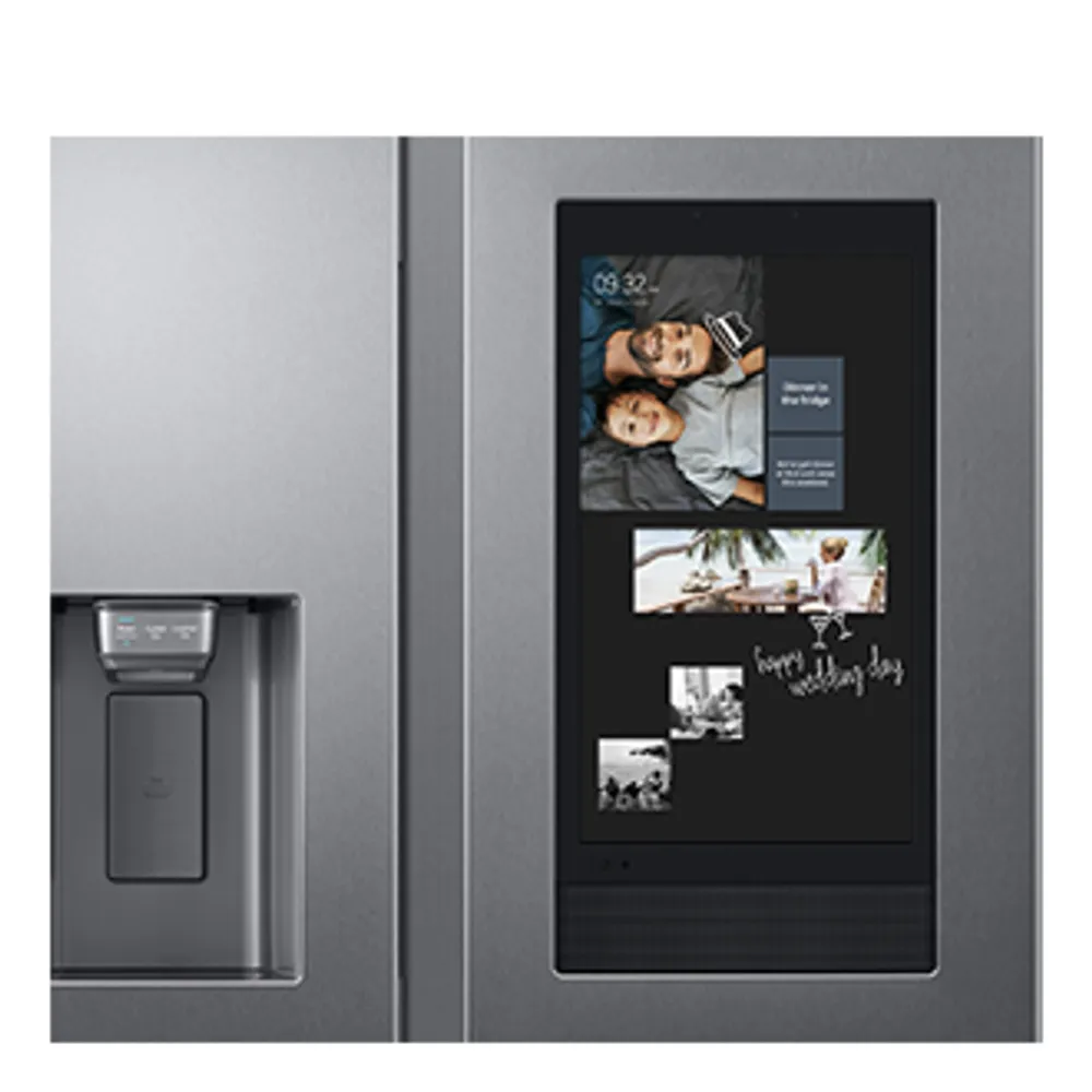 36 Inch Side by Side Refrigerator with Family Hub | Samsung Canada