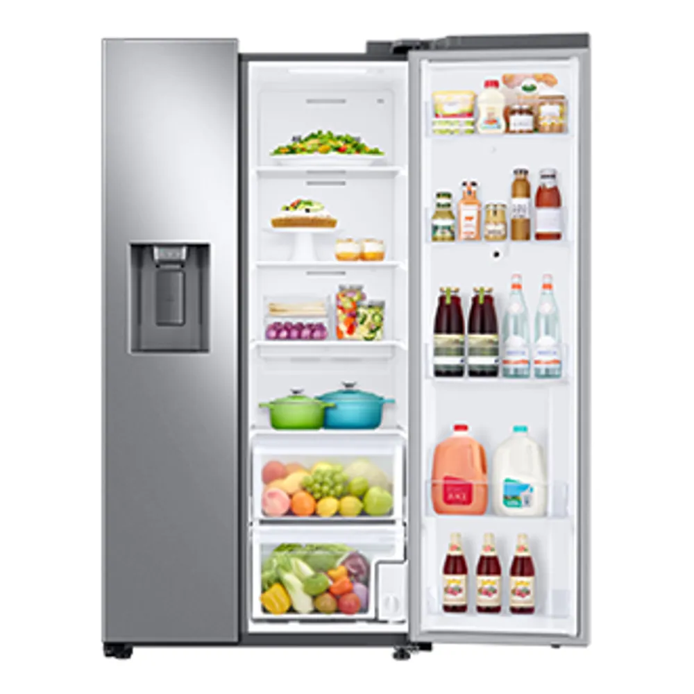 36 Inch Side by Side Refrigerator with Family Hub | Samsung Canada