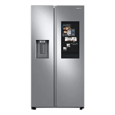 22 cu.ft. 36" Counter-Depth Side by Side Refrigerator with Family Hub™ | RS22T5561SR/AC | Samsung Business Canada