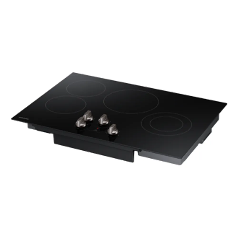 30" 4-Element Electric Cooktop with Knob Controls | Samsung Canada