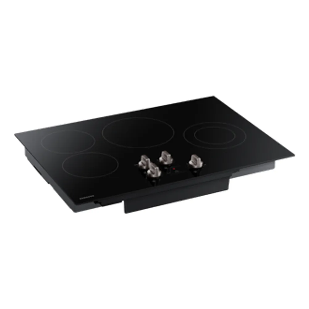 30" 4-Element Electric Cooktop with Knob Controls | Samsung Canada