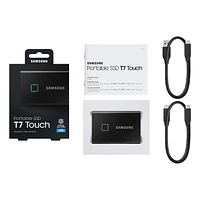 Portable SSD T7 Touch USB 3.2 | MU-PC2T0K | Samsung CA