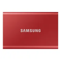 Portable SSD T7 USB 3.2 1TB (Metallic Red) | Samsung Canada