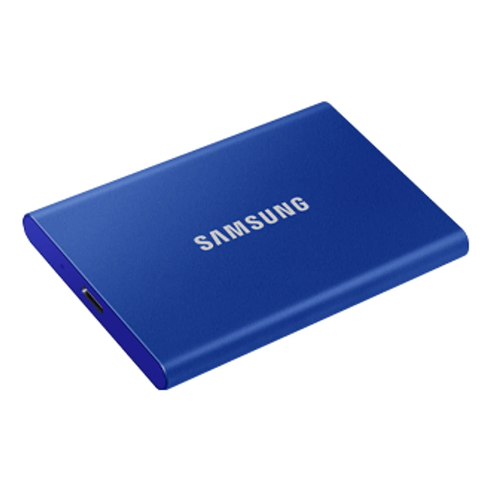 Portable SSD T7 USB 3.2 2TB (Indigo Blue) | Samsung Canada