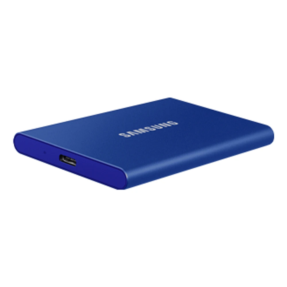 Portable SSD T7 USB 3.2 2TB (Indigo Blue) | Samsung Canada