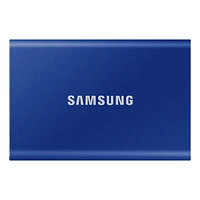 Business | Portable SSD T7 USB 3.2 2TB (Indigo Blue) | Samsung Canada