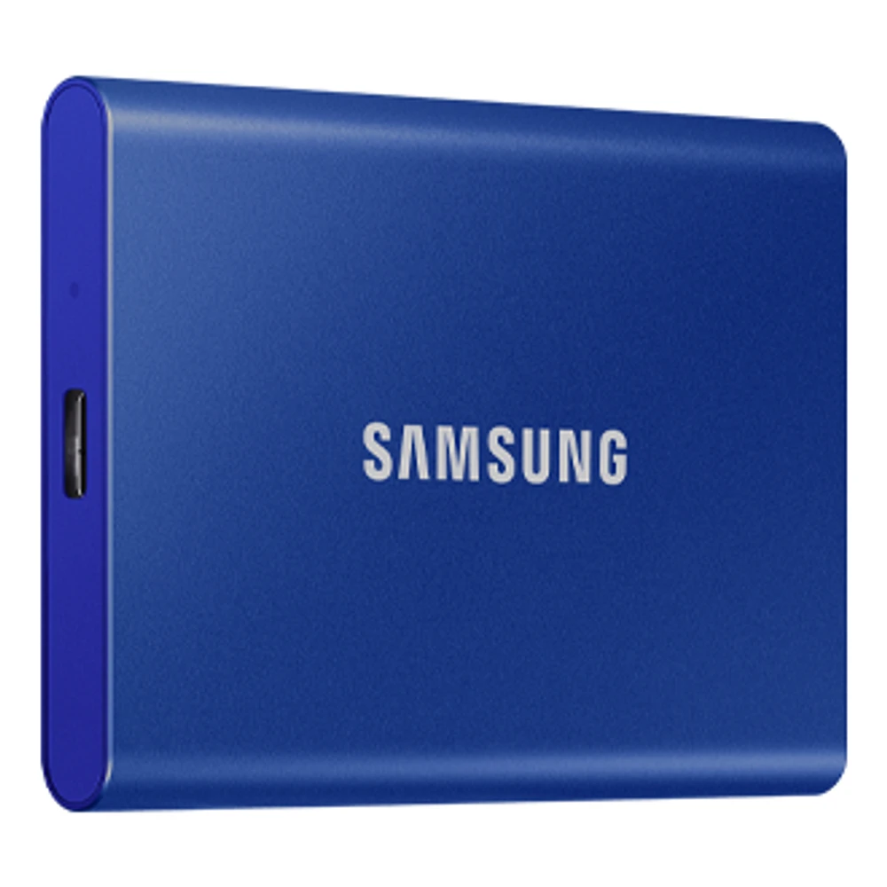 Portable SSD T7 USB 3.2 2TB (Indigo Blue) | Samsung Canada