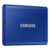 Portable SSD T7 USB 3.2 2TB (Indigo Blue) | Samsung Canada