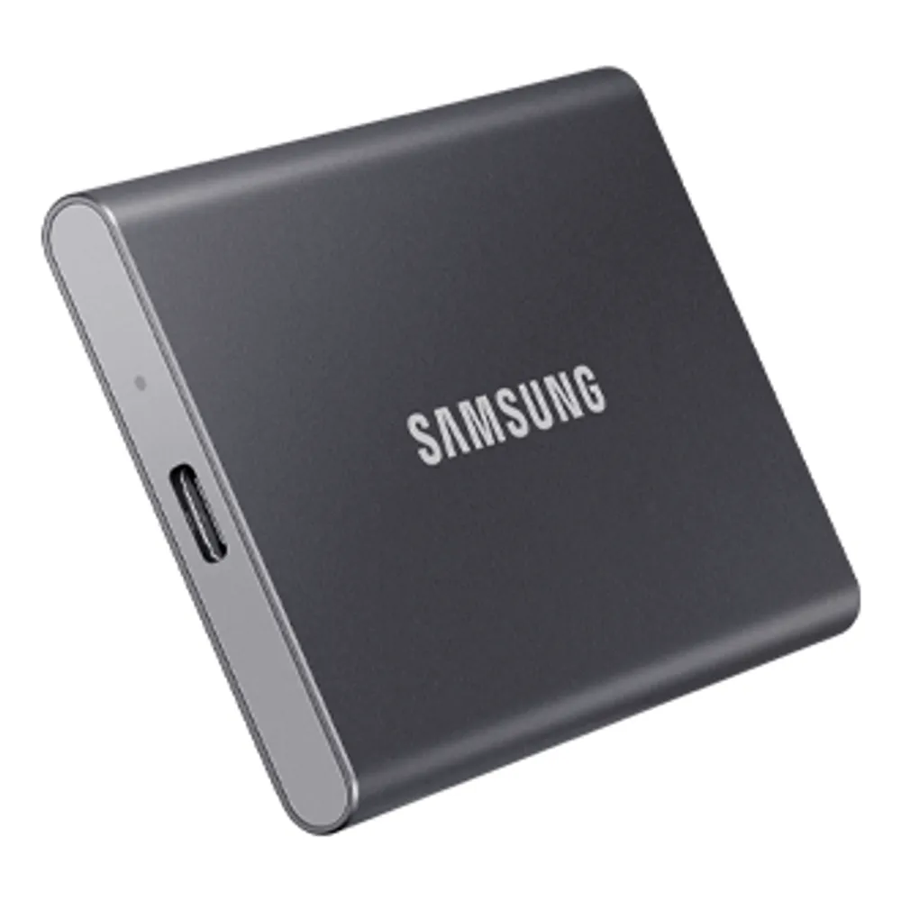 Portable SSD T7 USB 3.2 500GB (Titan Gray) | Samsung Canada