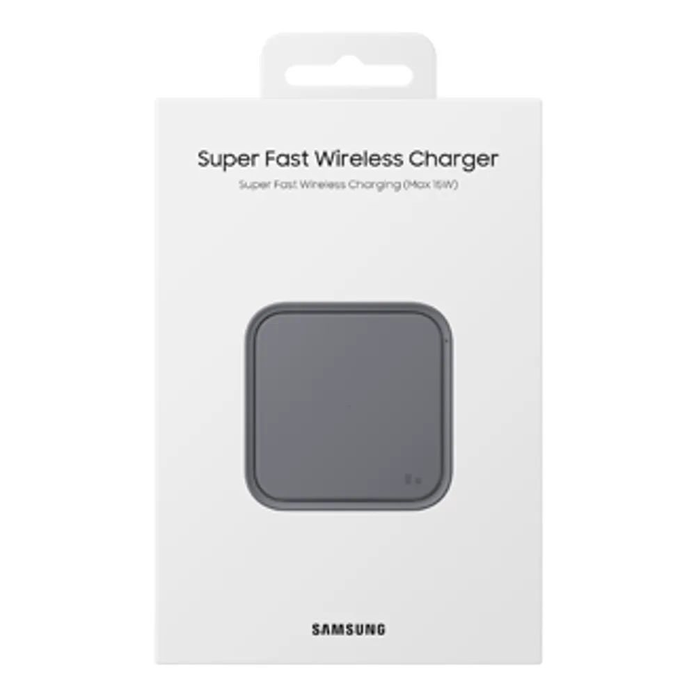 Super Fast Wireless Charger (with Adapter and Cable) | Samsung Canada