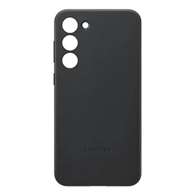 Galaxy S23+ Black Leather Case | Samsung Canada