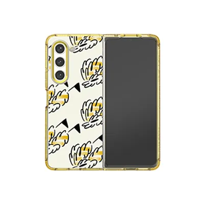 Popticle Case by Artist Haydonna for Galaxy Z Fold5 Yellow | Samsung Canada