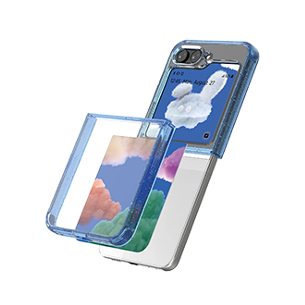 Artist Collection Suit Case for Galaxy Z Flip5 White | Samsung Canada