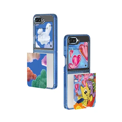 Artist Collection Suit Case for Galaxy Z Flip5 White | Samsung Canada