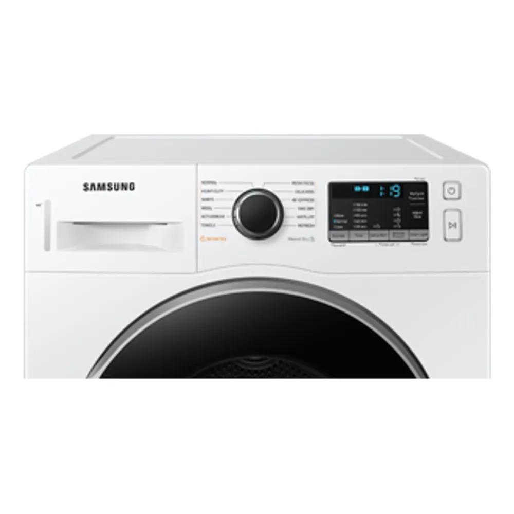 4.0 cu.ft DV6850B Dryer with Heat Pump Technology and 40†Express Cycle White | Samsung Canada