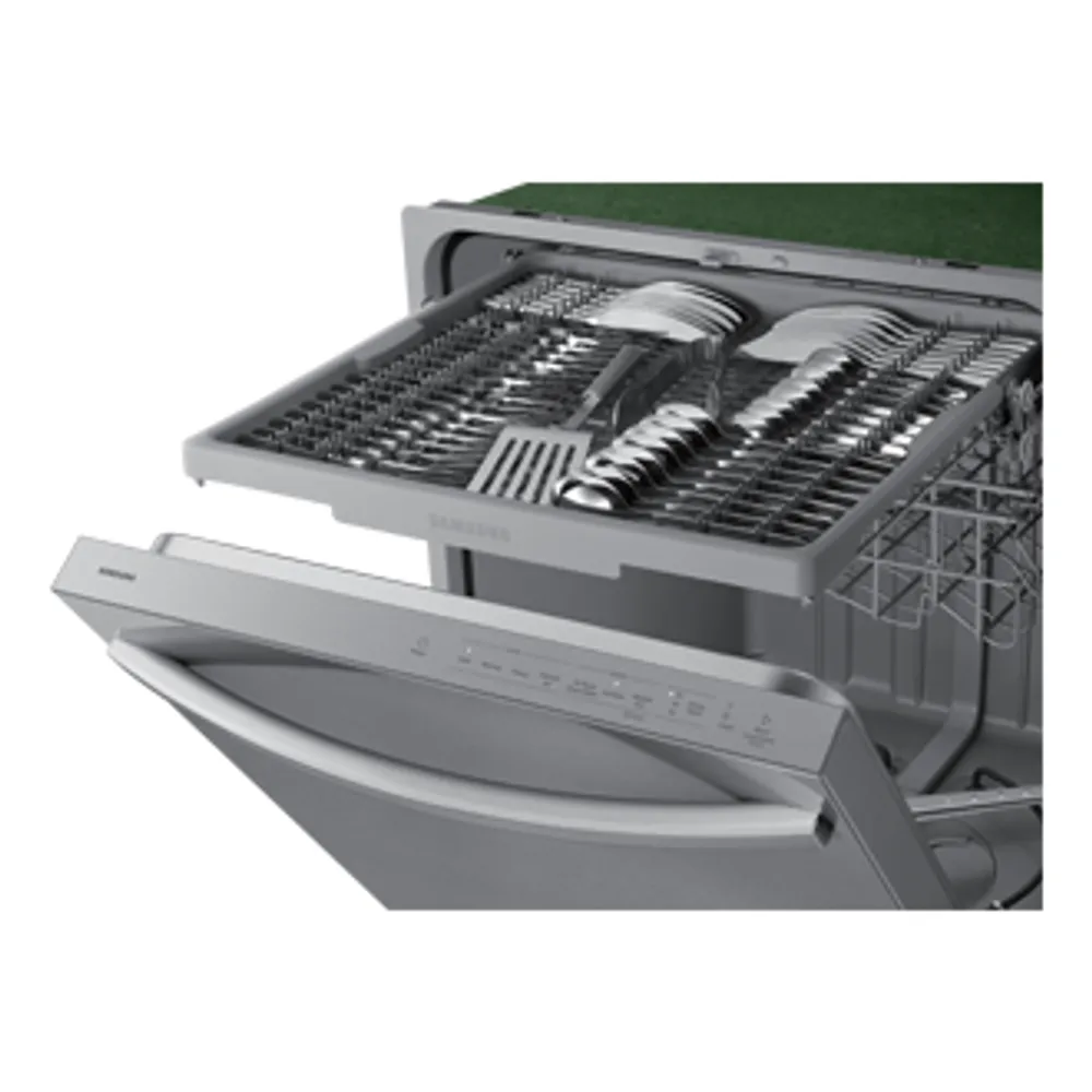 51 dBA Fingerprint-resistant Dishwasher with 3rd Rack | Samsung Canada