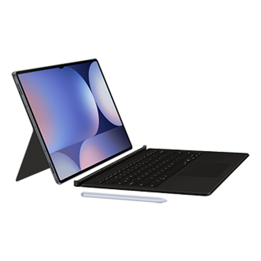 AI Book Cover Keyboard with Trackpad for Galaxy Tab S10 Ultra