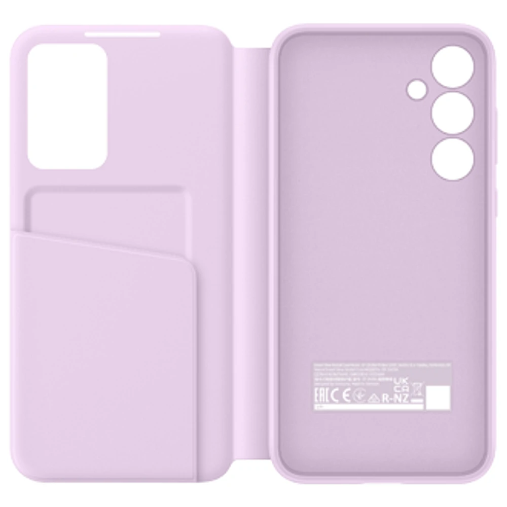 Galaxy A35 5G Smart View Wallet Case Lavender | Samsung Canada