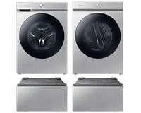 BESPOKE Front Load Washer & Dryer with Pedestals | Samsung Canada
