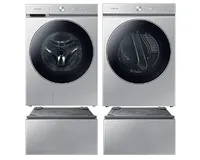 BESPOKE 8900 Front Load Washer & Dryer with Pedestals | Samsung Canada
