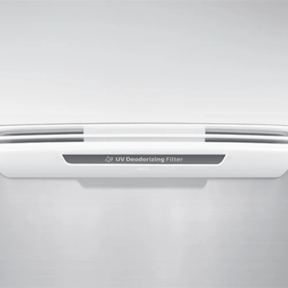 29 cu.ft. BESPOKE 36" 4-Door Flex French Door Refrigerators with Gray Matte Glass Panel | Samsung Canada