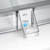 29 cu.ft. BESPOKE 36" 4-Door Flex French Door Refrigerators with Gray Matte Glass Panel | Samsung Canada