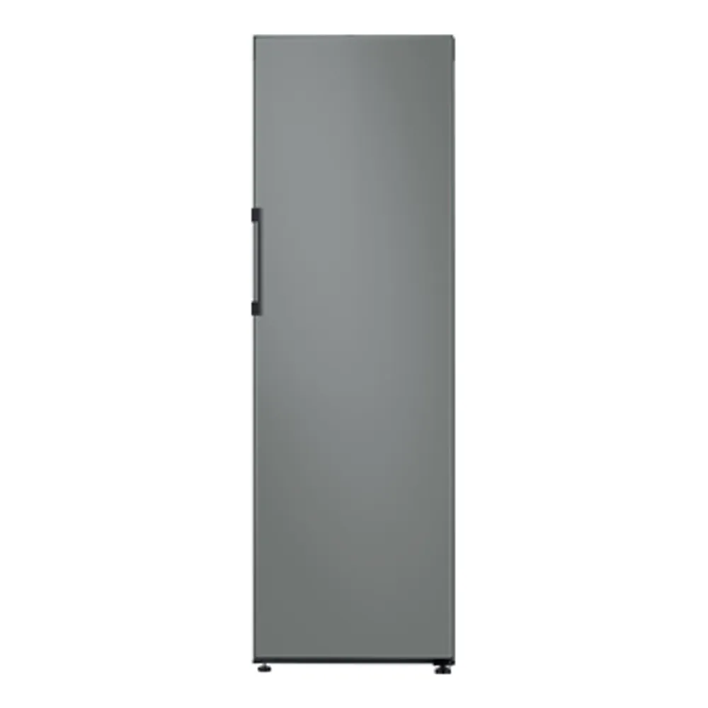 24" BESPOKE 1-Door Column Refrigerator with Grey Matte Glass Panel | Samsung Canada