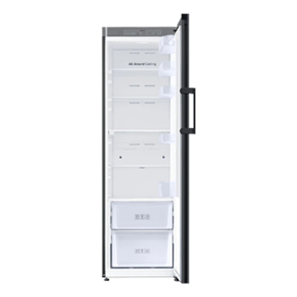 24" BESPOKE 1-Door Column Refrigerator with Sky Blue Matte Glass Panel | Samsung Canada