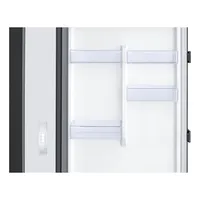 24" BESPOKE 1-Door Column Refrigerator with Sky Blue Matte Glass Panel | Samsung Canada