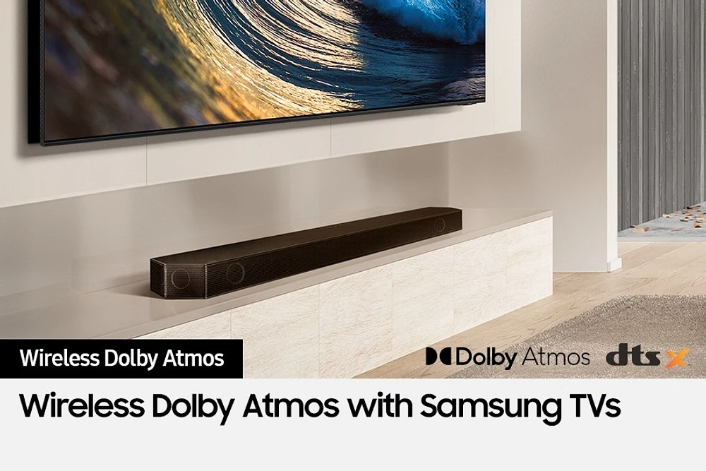 2024 Q990D Q Series Wireless Dolby Atmos 11.1.4 Soundbar | Samsung Canada