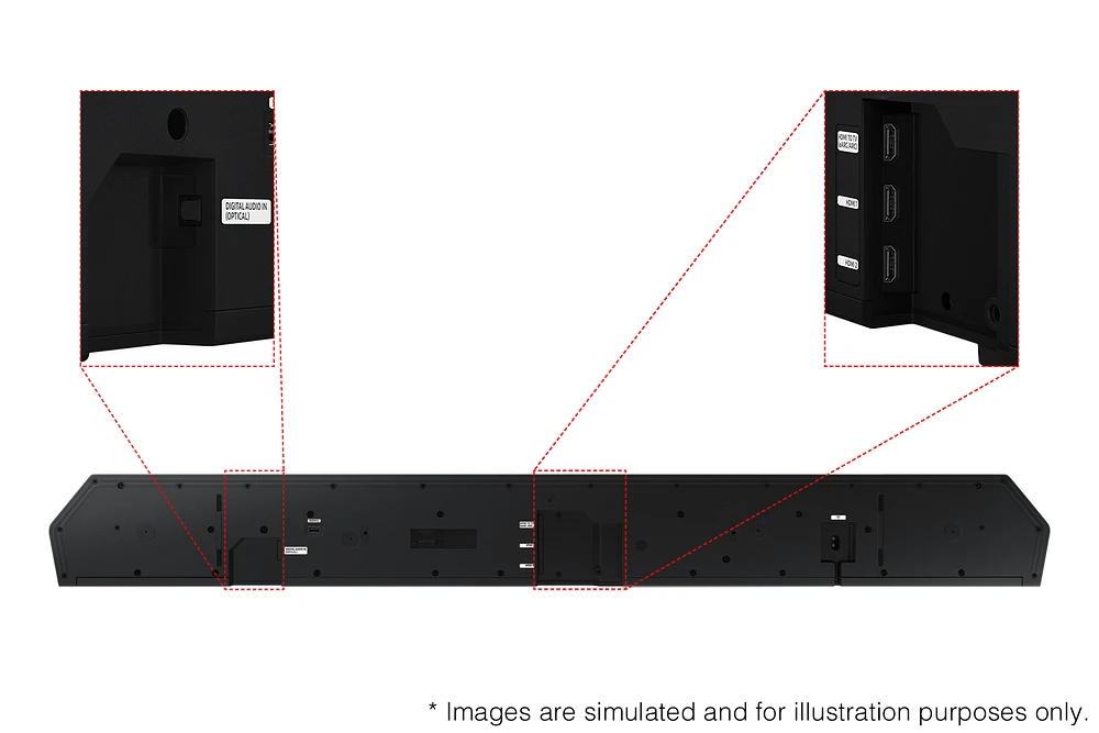 2024 Q990D Q Series Wireless Dolby Atmos 11.1.4 Soundbar | Samsung Canada