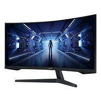 34" Curved Gaming Monitor With 165Hz Refresh Rate | Samsung Canada