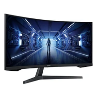 34" Curved Gaming Monitor With 165Hz Refresh Rate | Samsung Canada