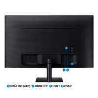 27" M5 Smart Black FHD Monitor with Smart TV Apps and mobile connectivity | Samsung Canada