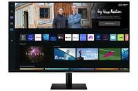 27" M5 Smart Black FHD Monitor with Smart TV Apps and mobile connectivity | Samsung Canada