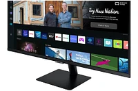 27" M5 Smart Black FHD Monitor with Smart TV Apps and mobile connectivity | Samsung Canada