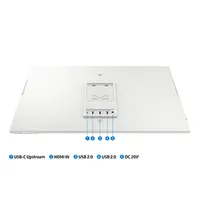 27" M8 Smart White UHD Monitor with Smart TV Apps and mobile connectivity | Samsung Canada