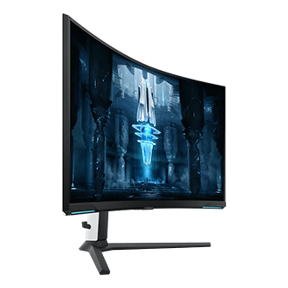 32" UHD monitor with 240Hz refresh rate and Quantum Mini-LED G8 Odyssey Neo | Samsung Canada