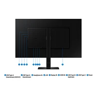 32 Inch ViewFinity Black S8 S80UD UHD Monitor (2024) | Samsung Canada