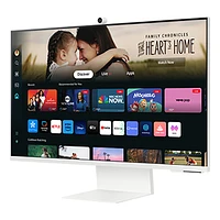 32 Inch Smart Monitor M8 UHD M80D: White | Samsung Canada