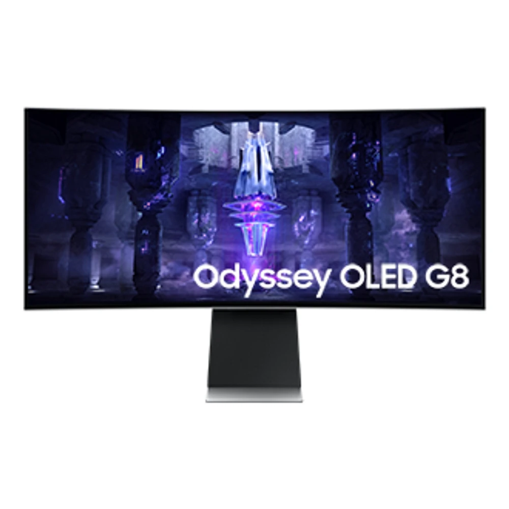 34 Inch Odyssey OLED G8 G85SB Gaming Monitor | Samsung Canada