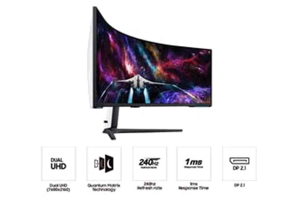 57 Inch Odyssey Neo G9 Gaming Monitor G95NC | Samsung Canada