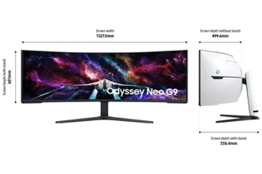 57 Inch Odyssey Neo G9 Gaming Monitor G95NC | Samsung Canada