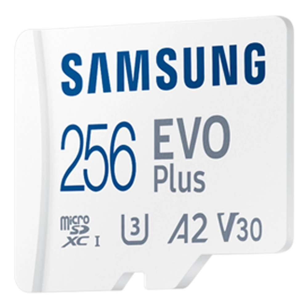 MicroSD Card EVO Plus 256GB | Samsung Canada