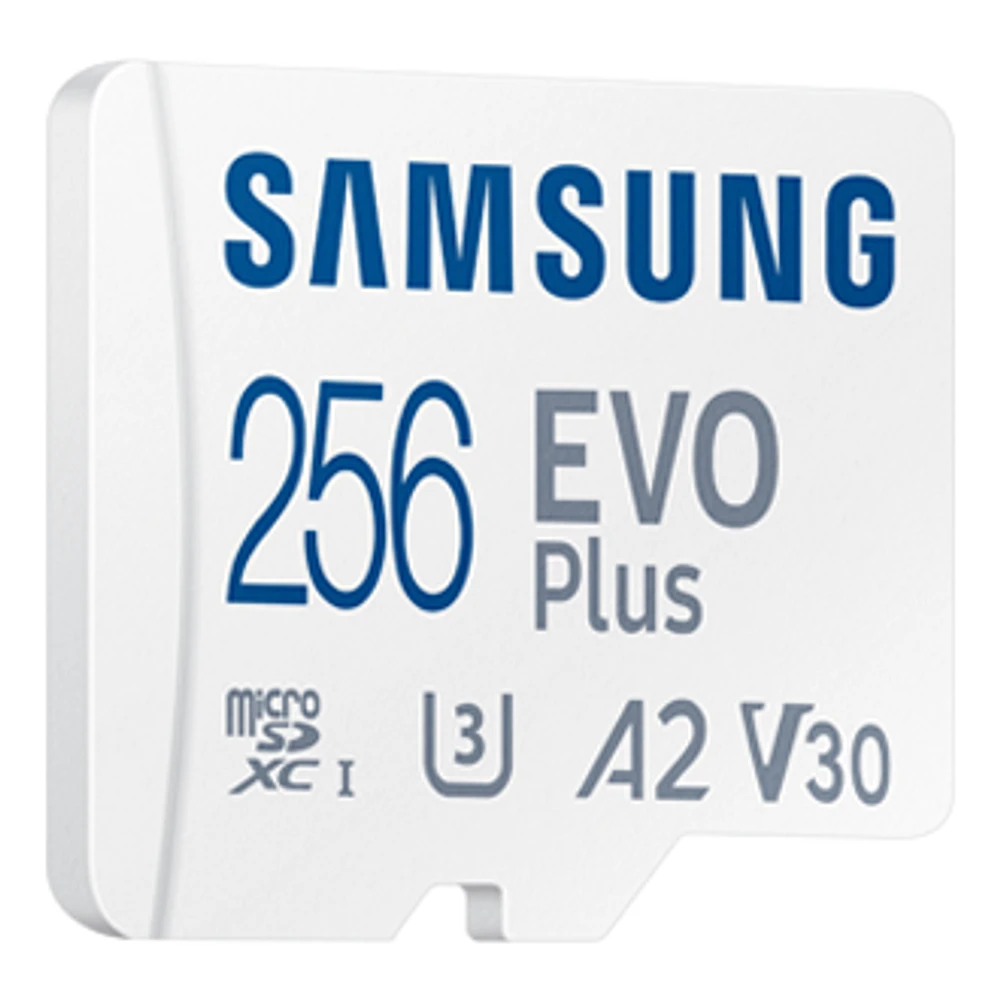 MicroSD Card EVO Plus 256GB | Samsung Canada