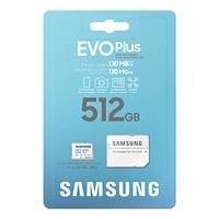 Samsung EVO Plus 512GB Micro SD Card | Samsung Canada