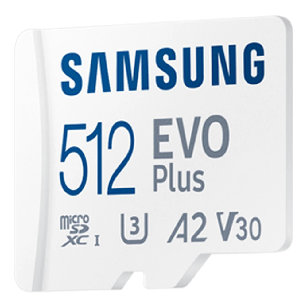 MicroSD Card EVO Plus 512GB | Samsung Canada