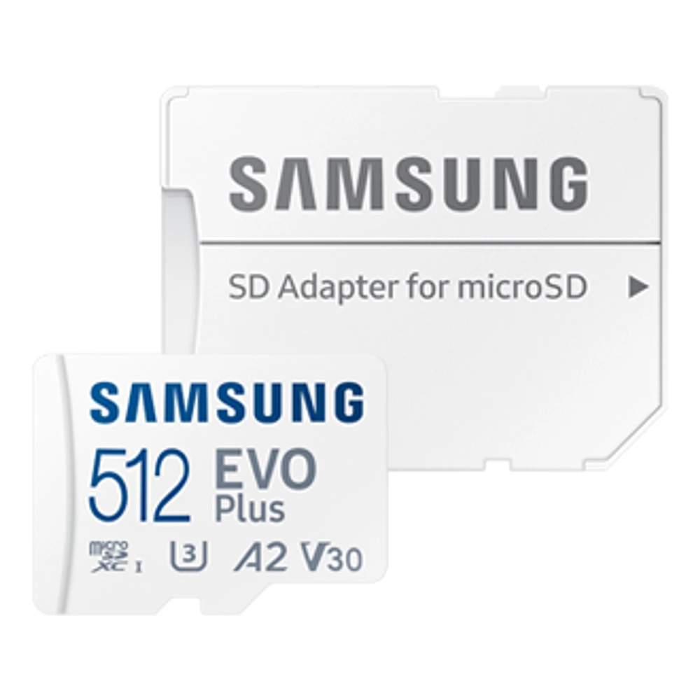 MicroSD Card EVO Plus 512GB | Samsung Canada